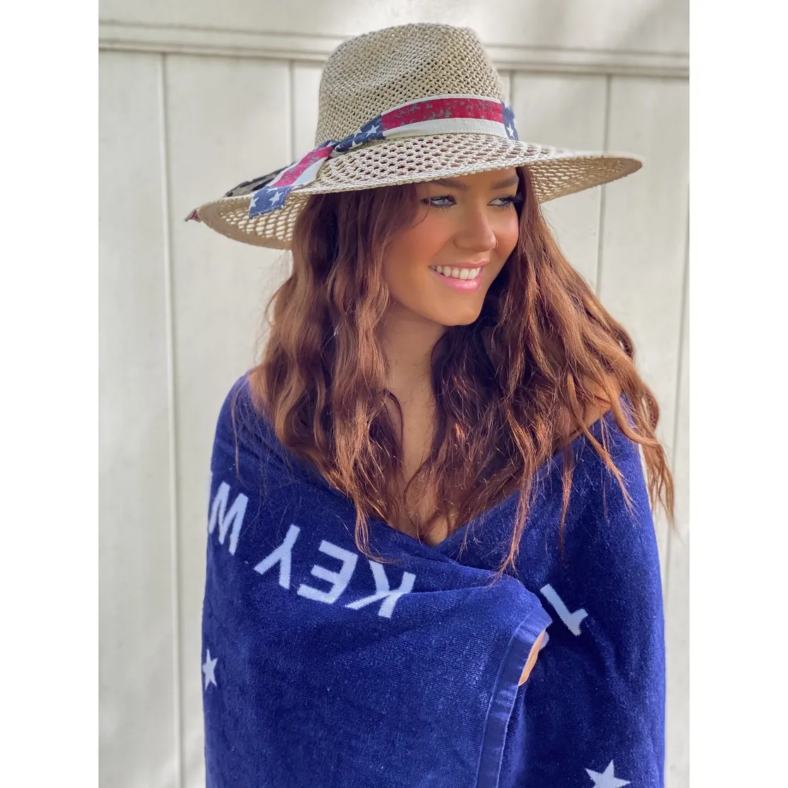 American Flag Band Hat