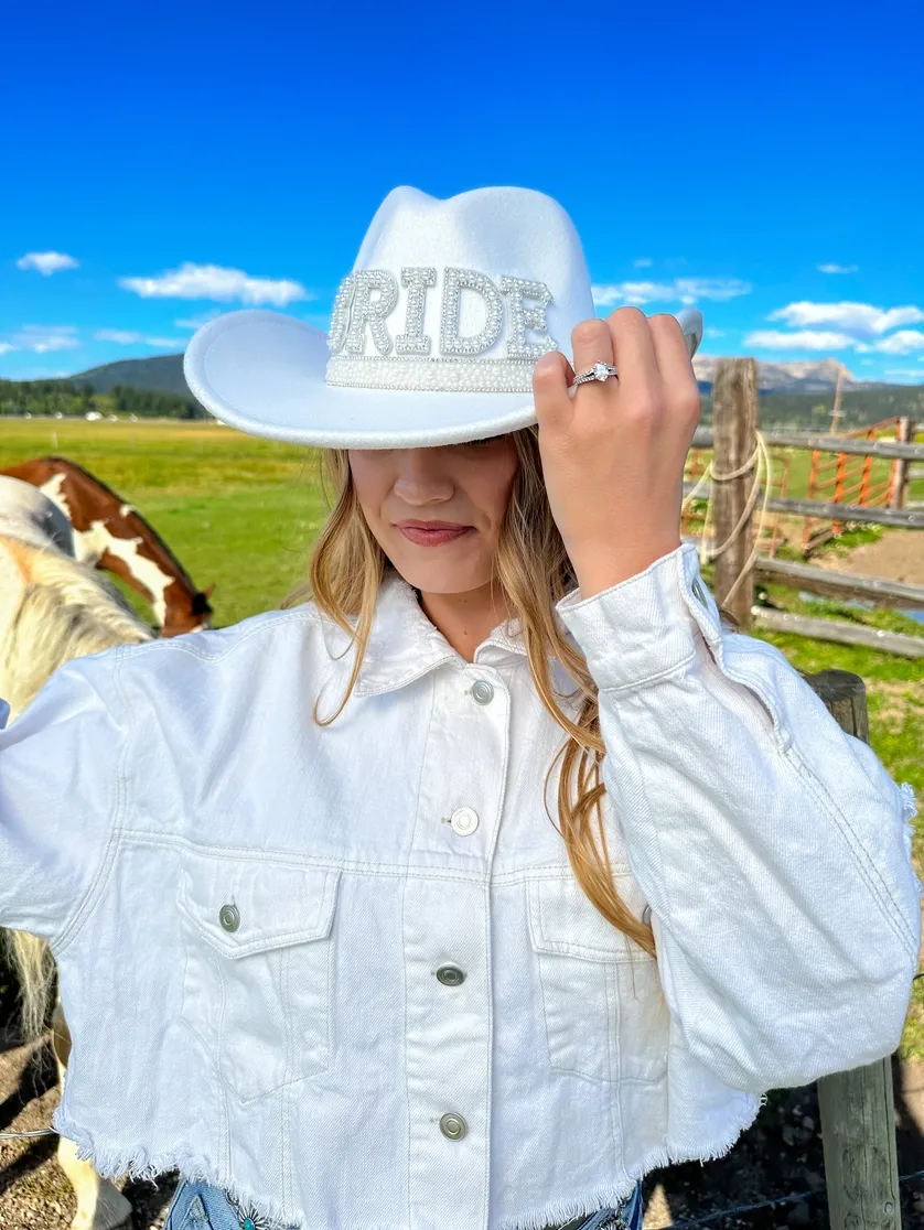 Bride Cowboy Hat