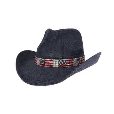 Fairhope Cowboy Hat-Navy