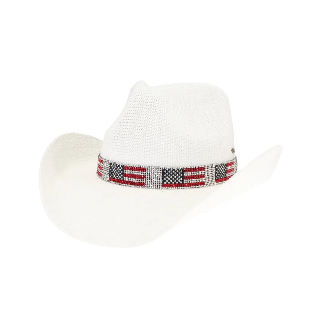 Fairhope Cowboy Hat-White