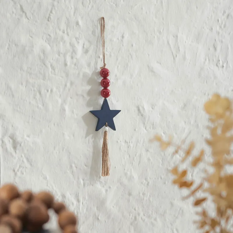 Star &amp; Tassel Ornament