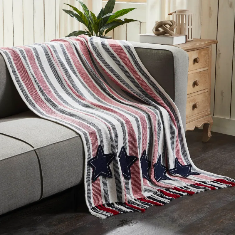Stars Woven Throw