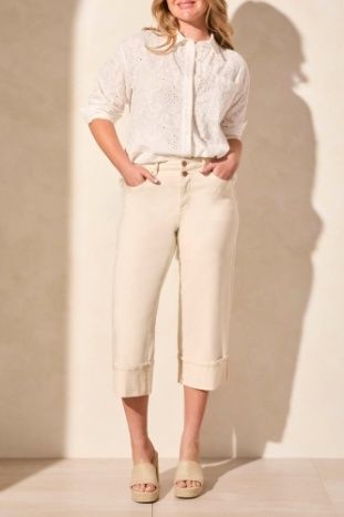 Brooke Girlfriend Wide Jeans