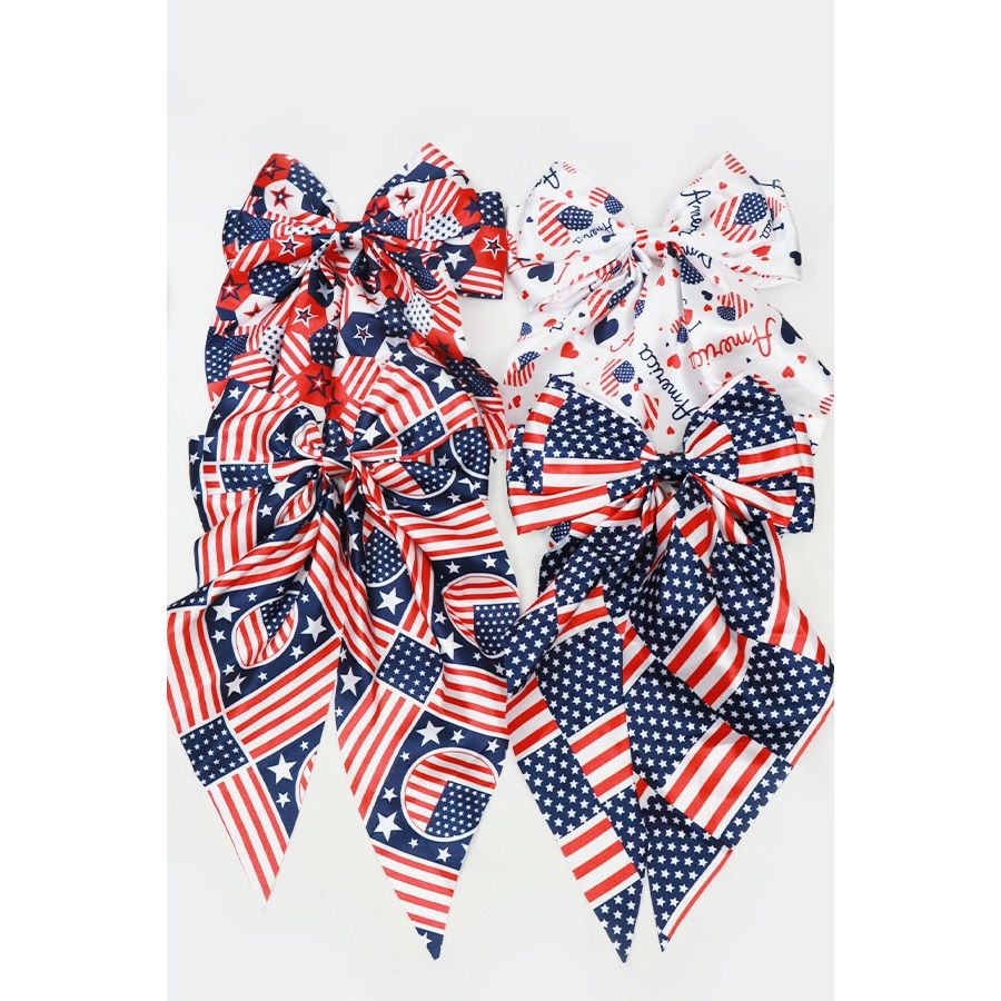 Patriotic Hair Bow