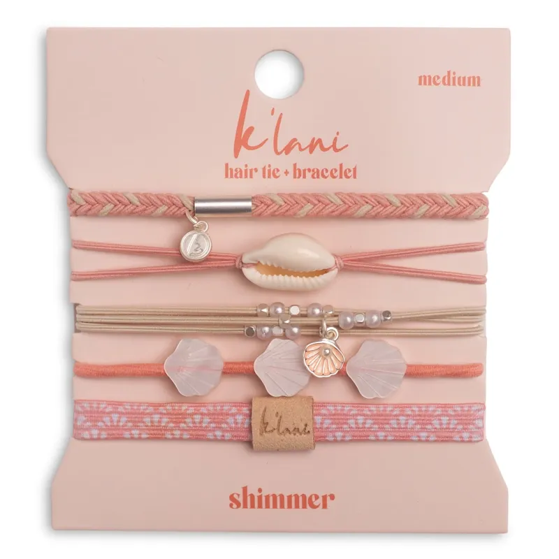Shimmer Hair Ties