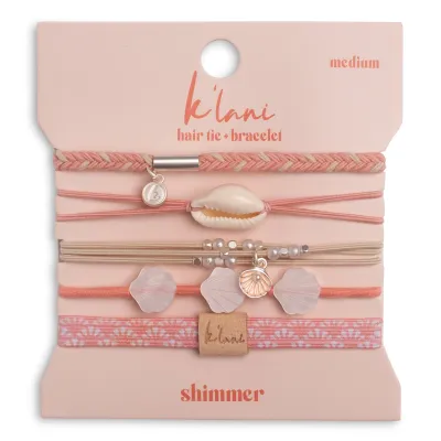 Shimmer Hair Ties