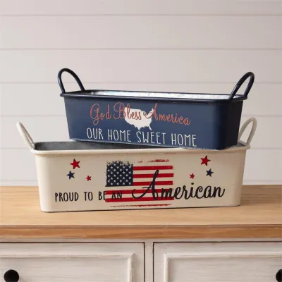 Americana Set of 2 Trays
