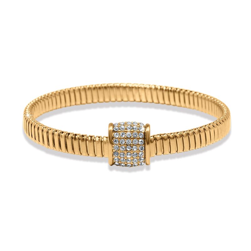 Meridian Solis Spring Bracelet-Gold