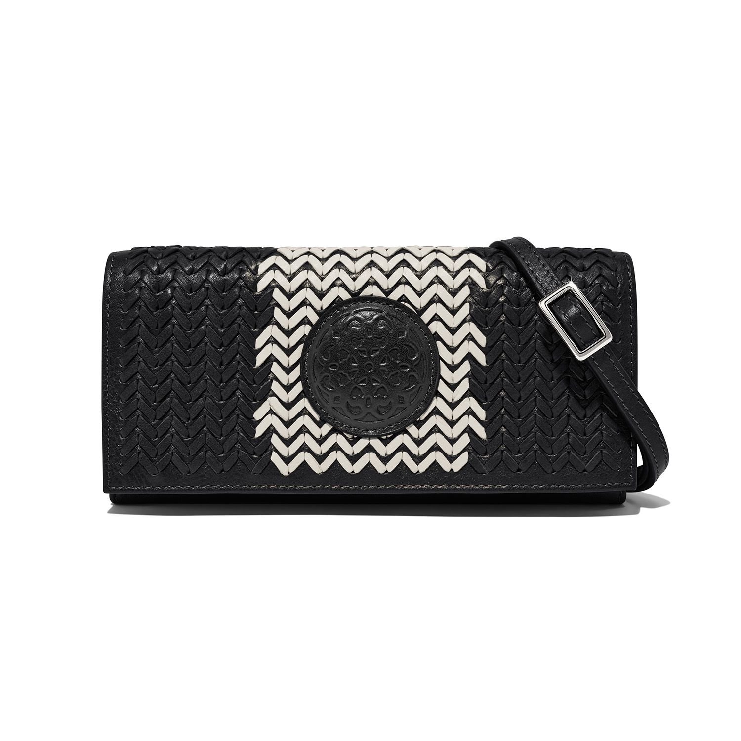 Via Val Large Wallet-Black
