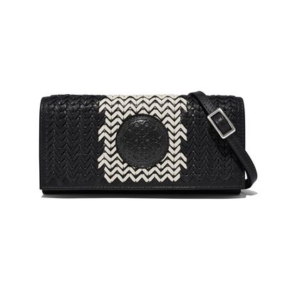 Via Val Large Wallet-Black