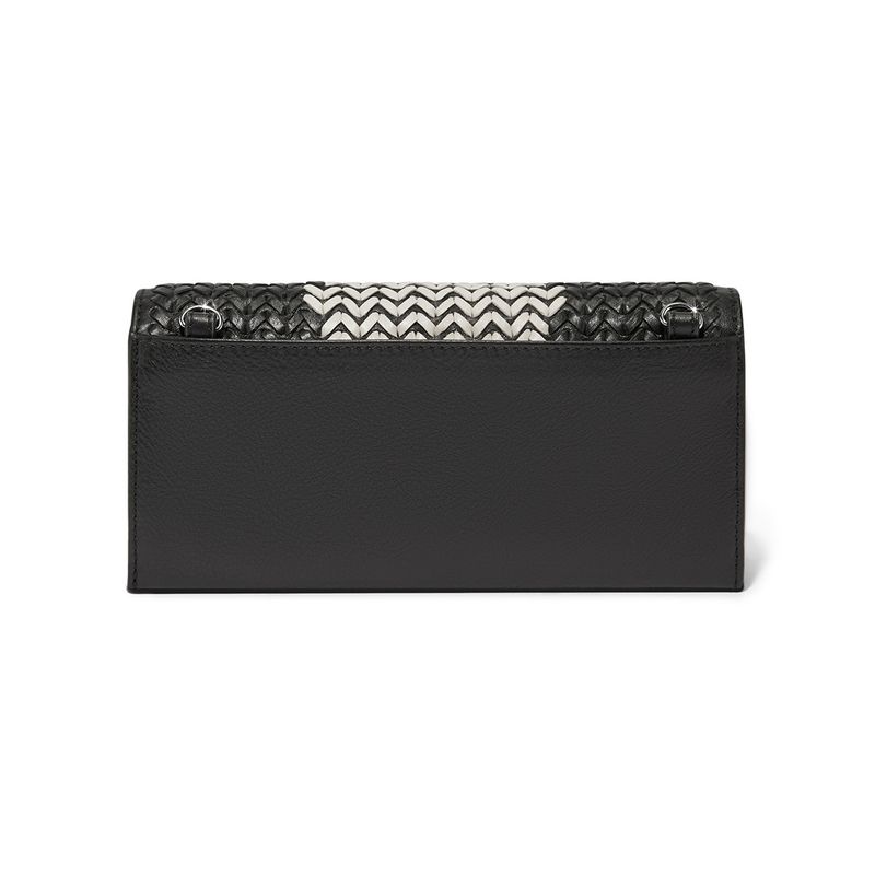 Via Val Large Wallet-Black
