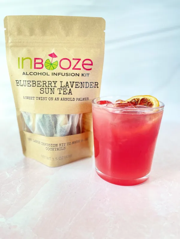 Blueberry Lavender Sun Tea Alcohol Infusion Kit