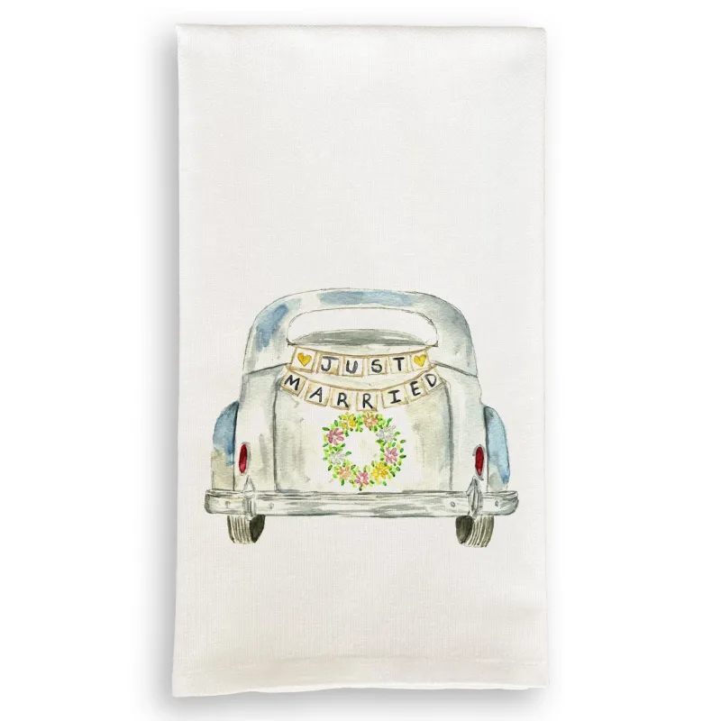 Just Married Car