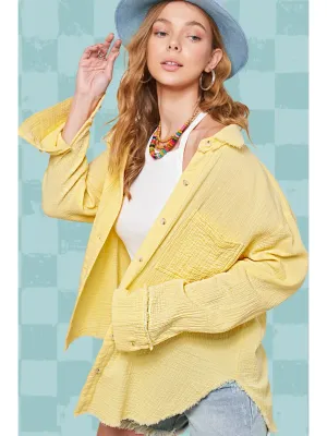 Soft Washed Gauze Shirt