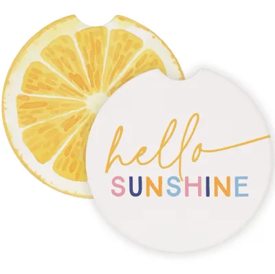 Hello Sunshine Car Coasters