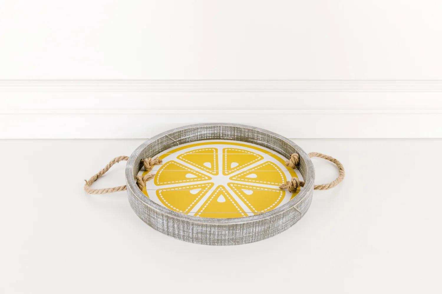 Round Lemon Tray