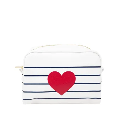 Navy Stripes Pouch
