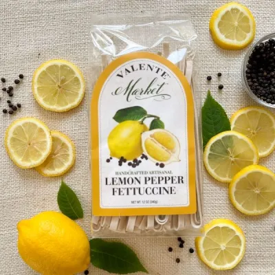 Lemon Pepper Fettuccine