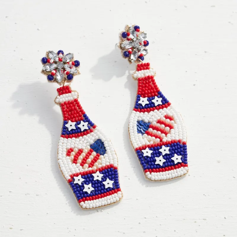 Seed Bead Earrings