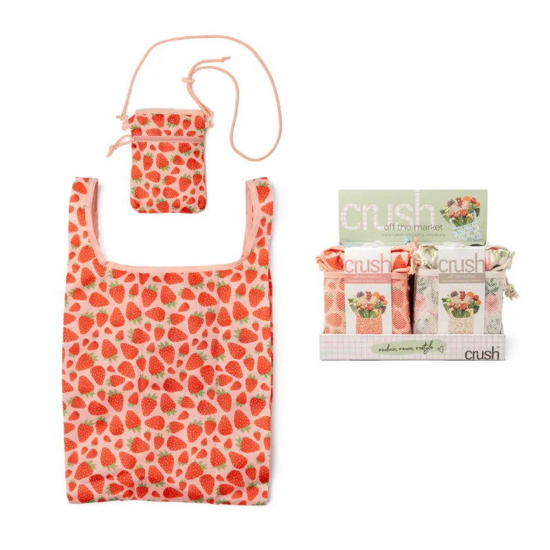 Off The Market Expandable Shopping Crossbody