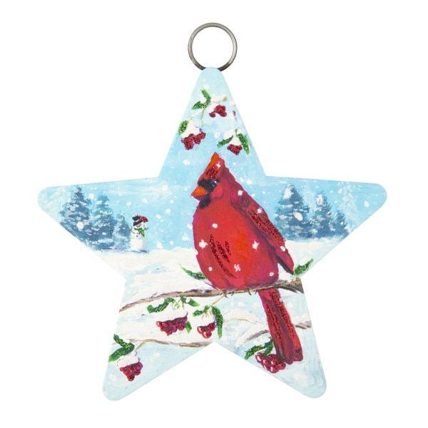 Mini Cardinal Star Charm