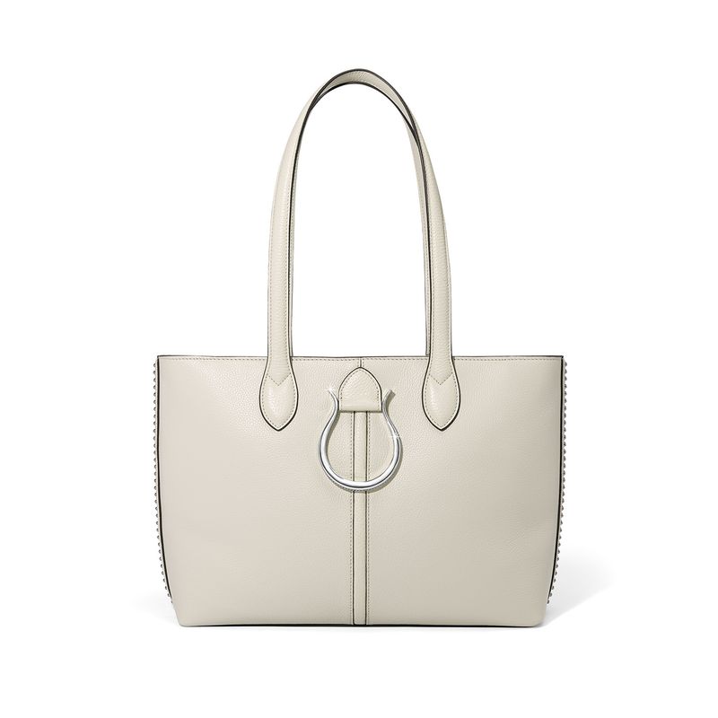 Wesley Tote-Shoe White