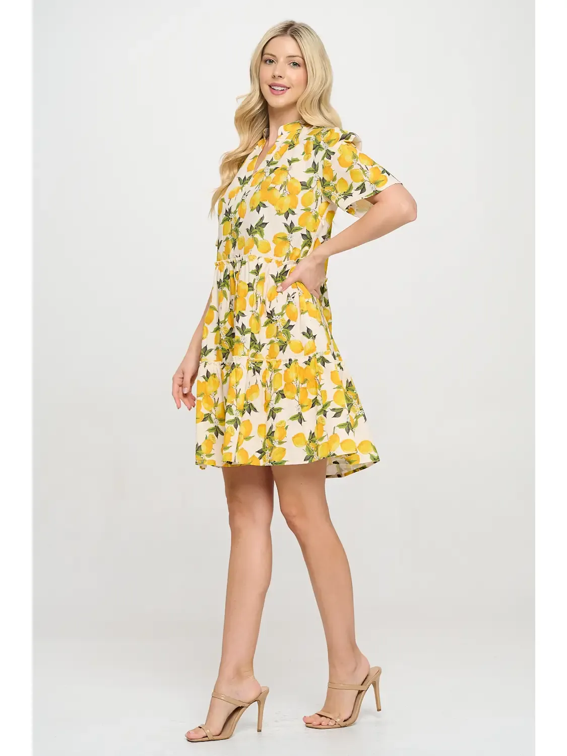 Lemon Spring Dress