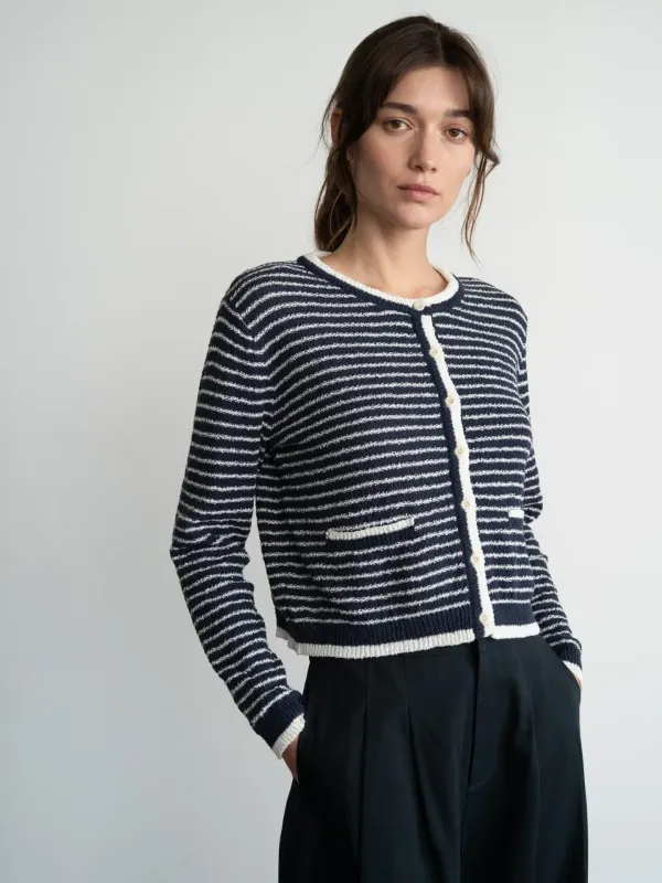 Striped Cardigan