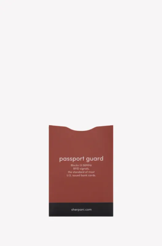RFID Passport Sleeve-Cider