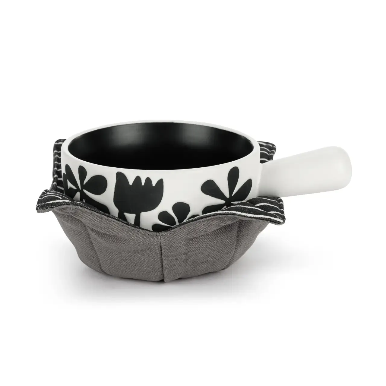Soup Crock &amp; Bowl Cozy - Bold Floral 