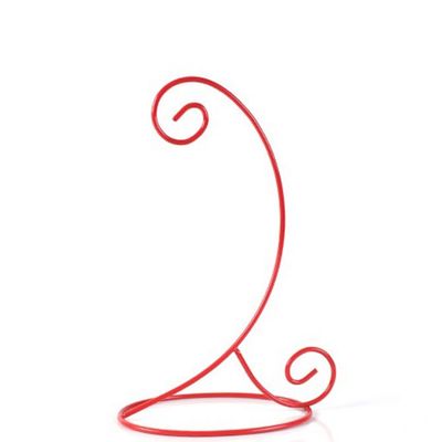 Red Ornament Stand