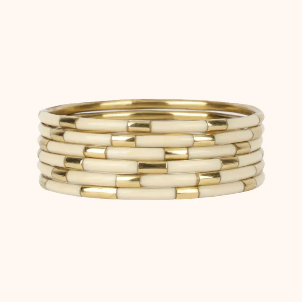 Veda-Ivory (Set of 6)