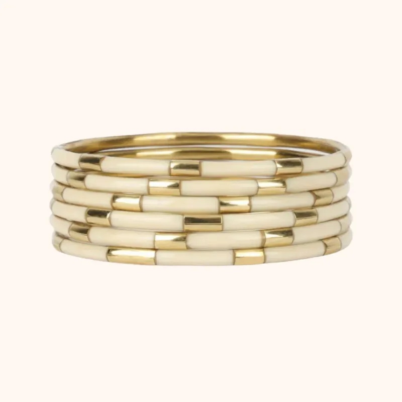 Veda-Ivory (Set of 6)