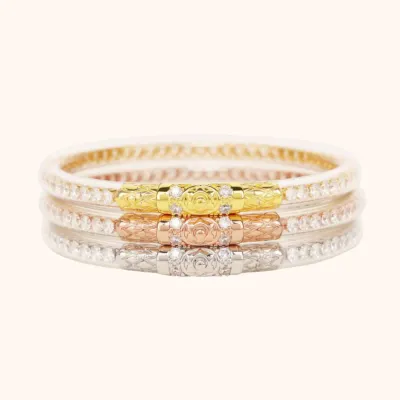 Three Queens All Weather Bangles MD (Set of 3)
