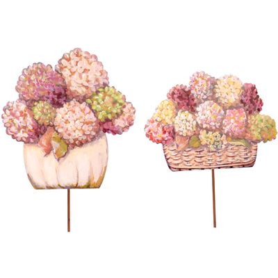 Fall Hydrangea Pumpkin &amp; Basket,