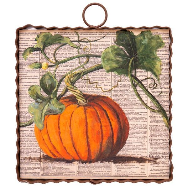 Mini Gallery Words Pumpkin