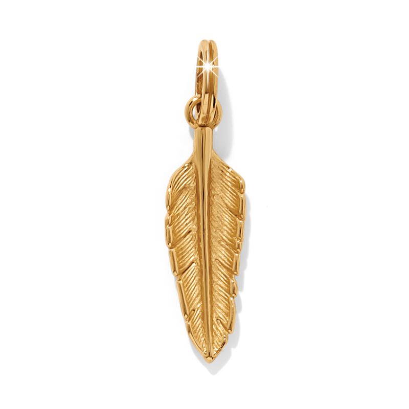 Plume Amulet-Gold