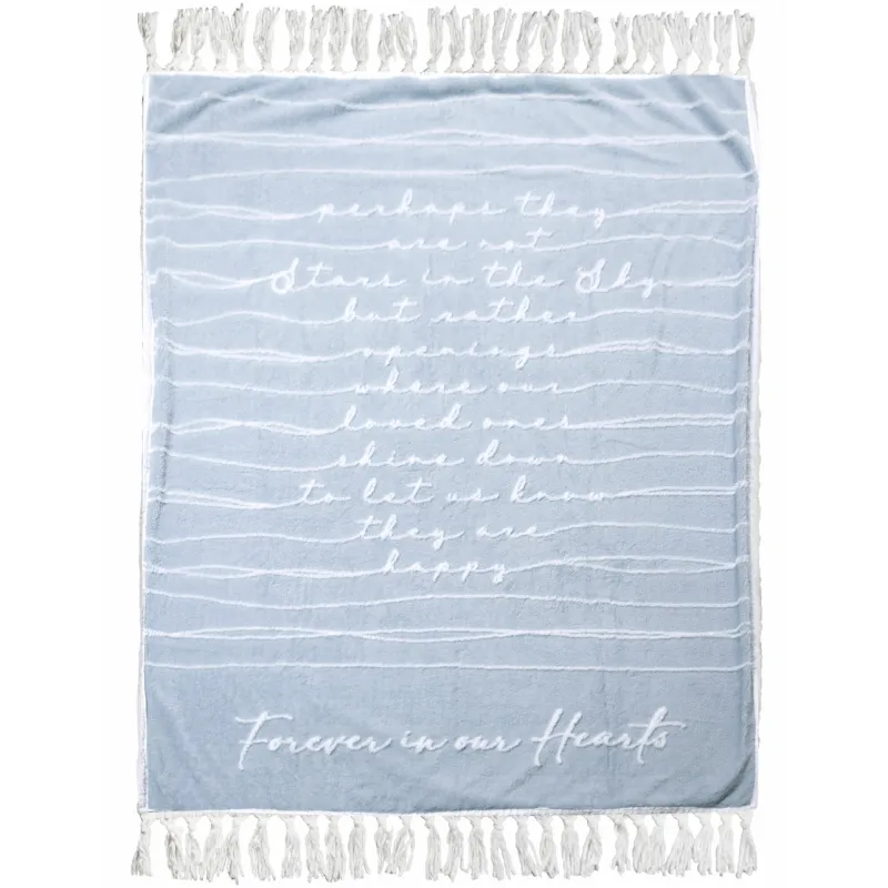 Forever In Our Hearts 50&quot; x 60&quot; Plush Blanket