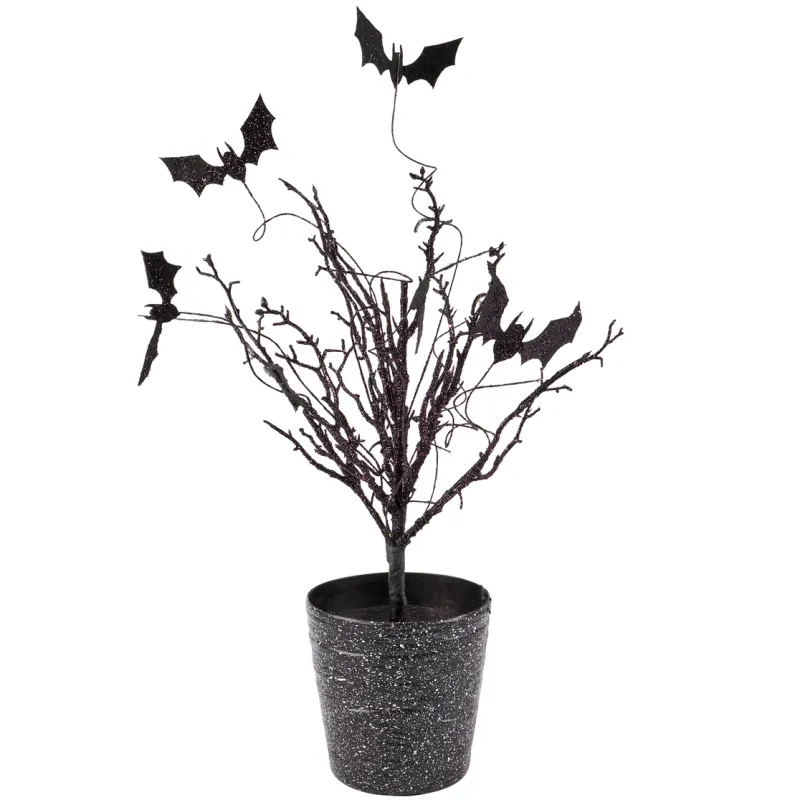 Halloween Bat Planter