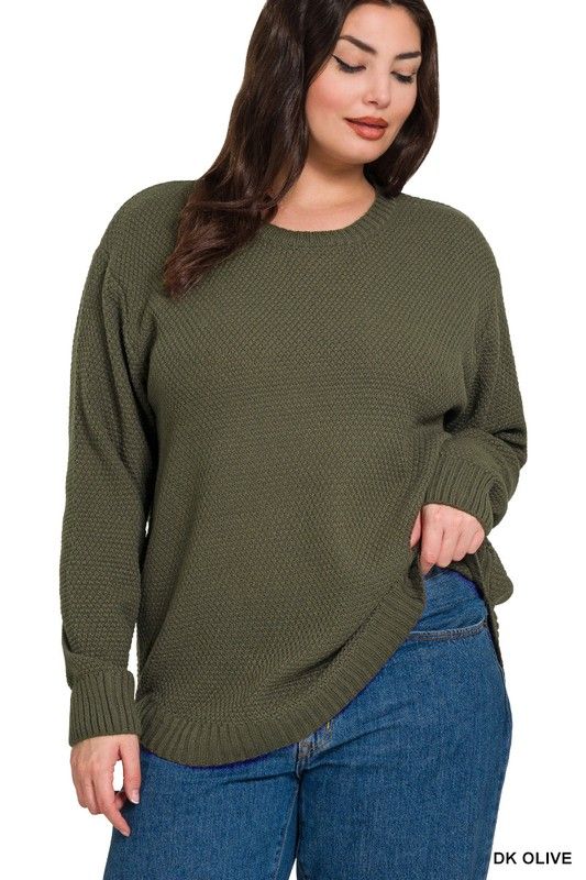 Plus Basic Sweater