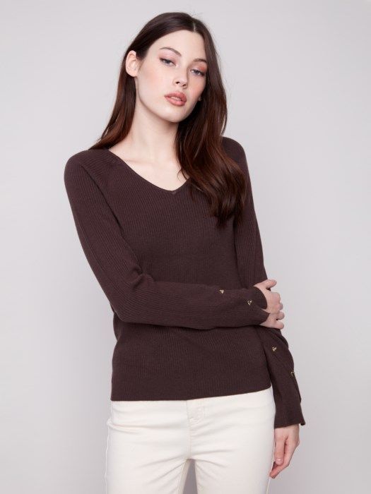 Sweater with Hearts