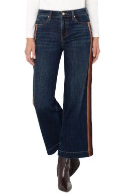 Stride Wide Leg w/Velvet Trim 28&quot; ins