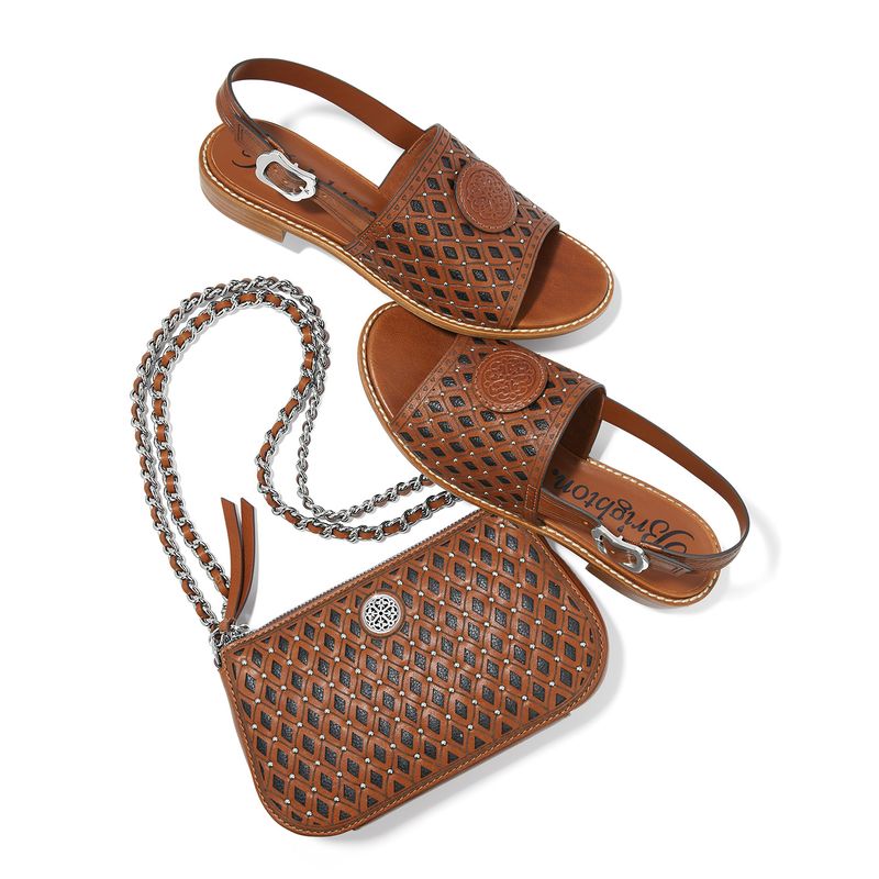 Sera Mini Cross Body Bag-Russet