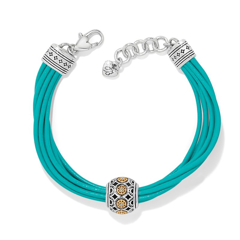 Mosaic Cerrillos Leather Bracelet