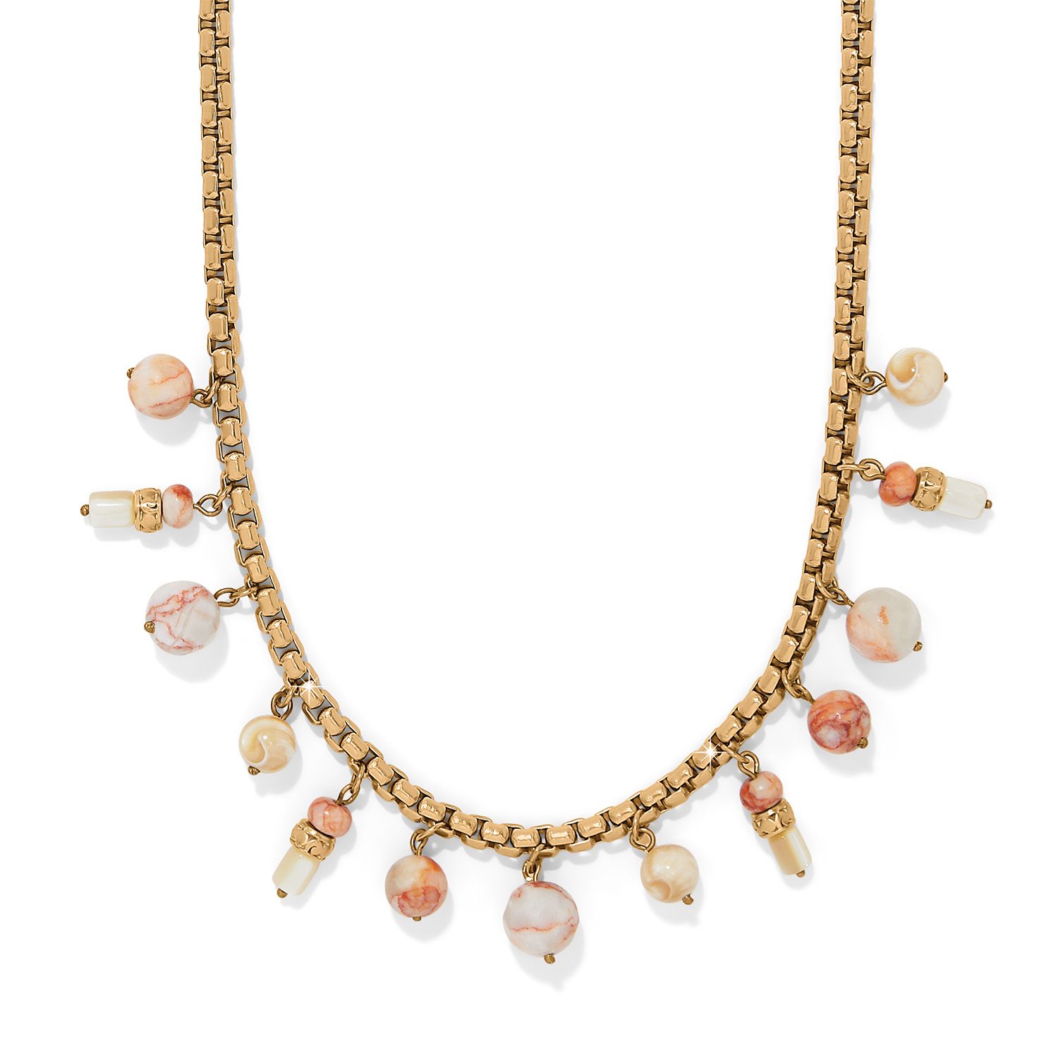 Contempo Nuevo Rosado Drop Necklace