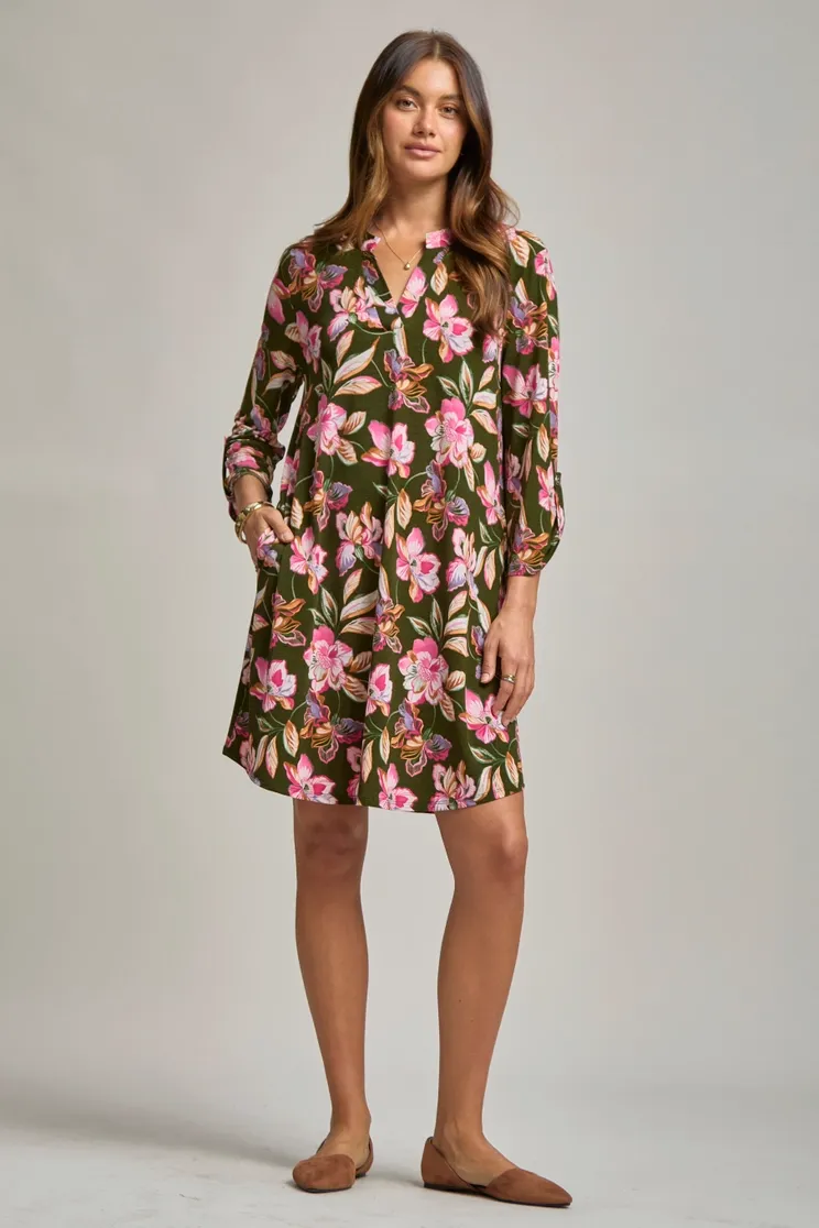 A Line Dress w/ Pockets