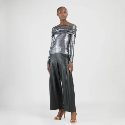 Shimmer Off Shoulder Top