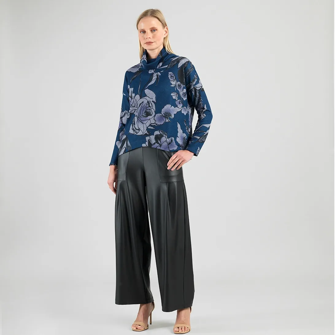 Rose Turtleneck Sweater