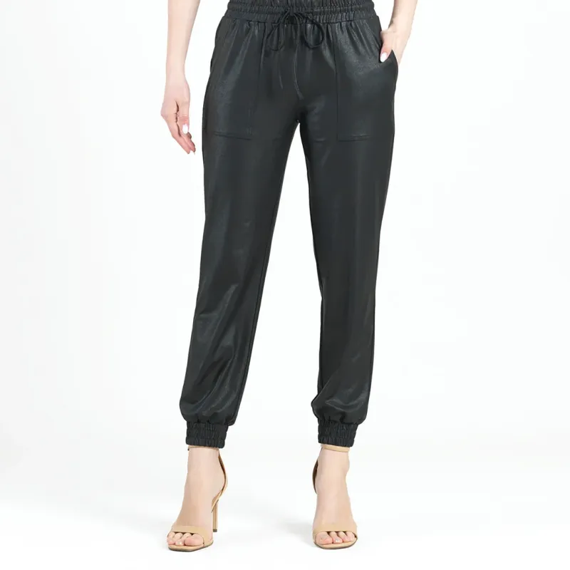Liquid Leather Jogger