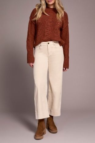 Fly Front Ankle Pant